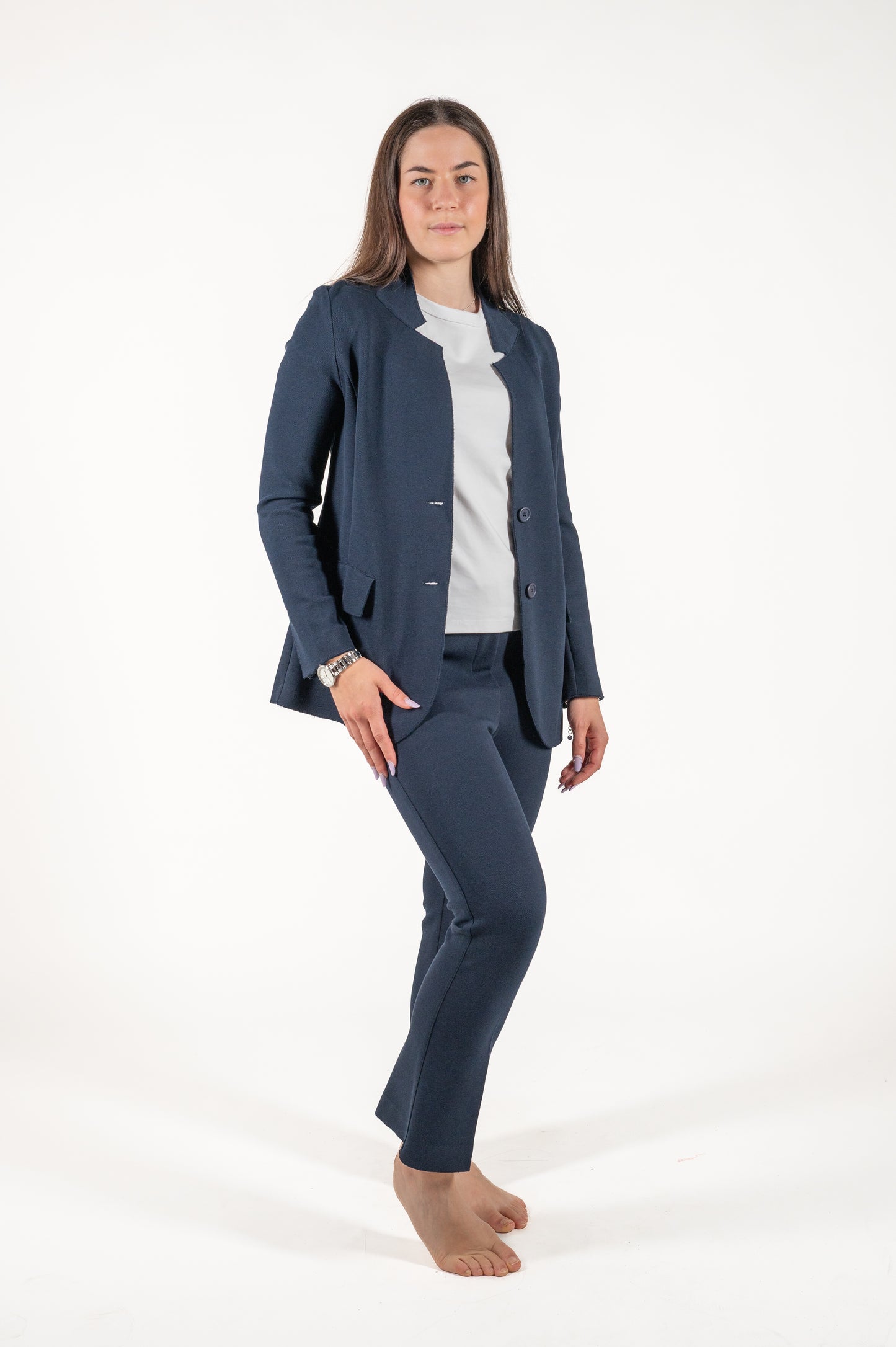 Pantalone a trombetta cotone