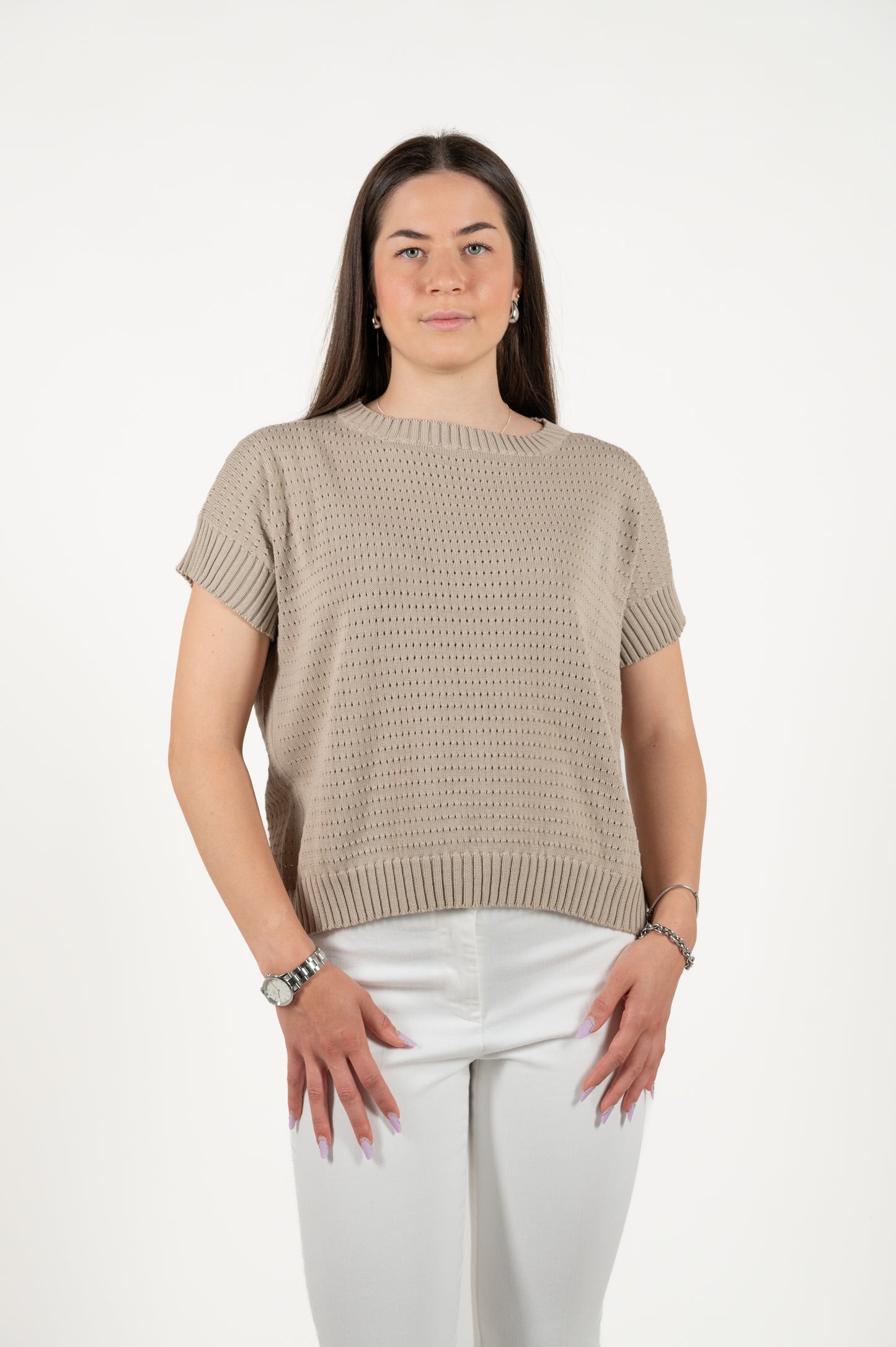 Maglia traforata