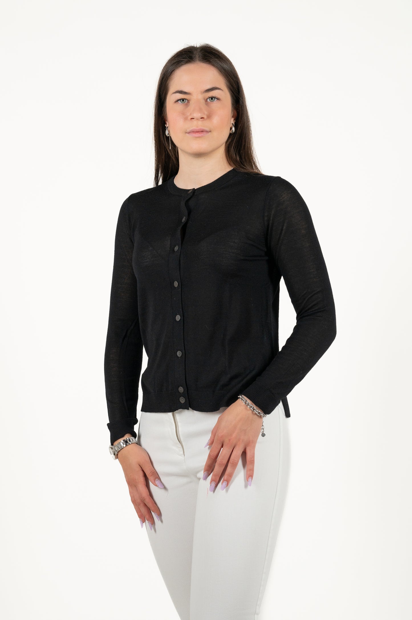 Cardigan lana