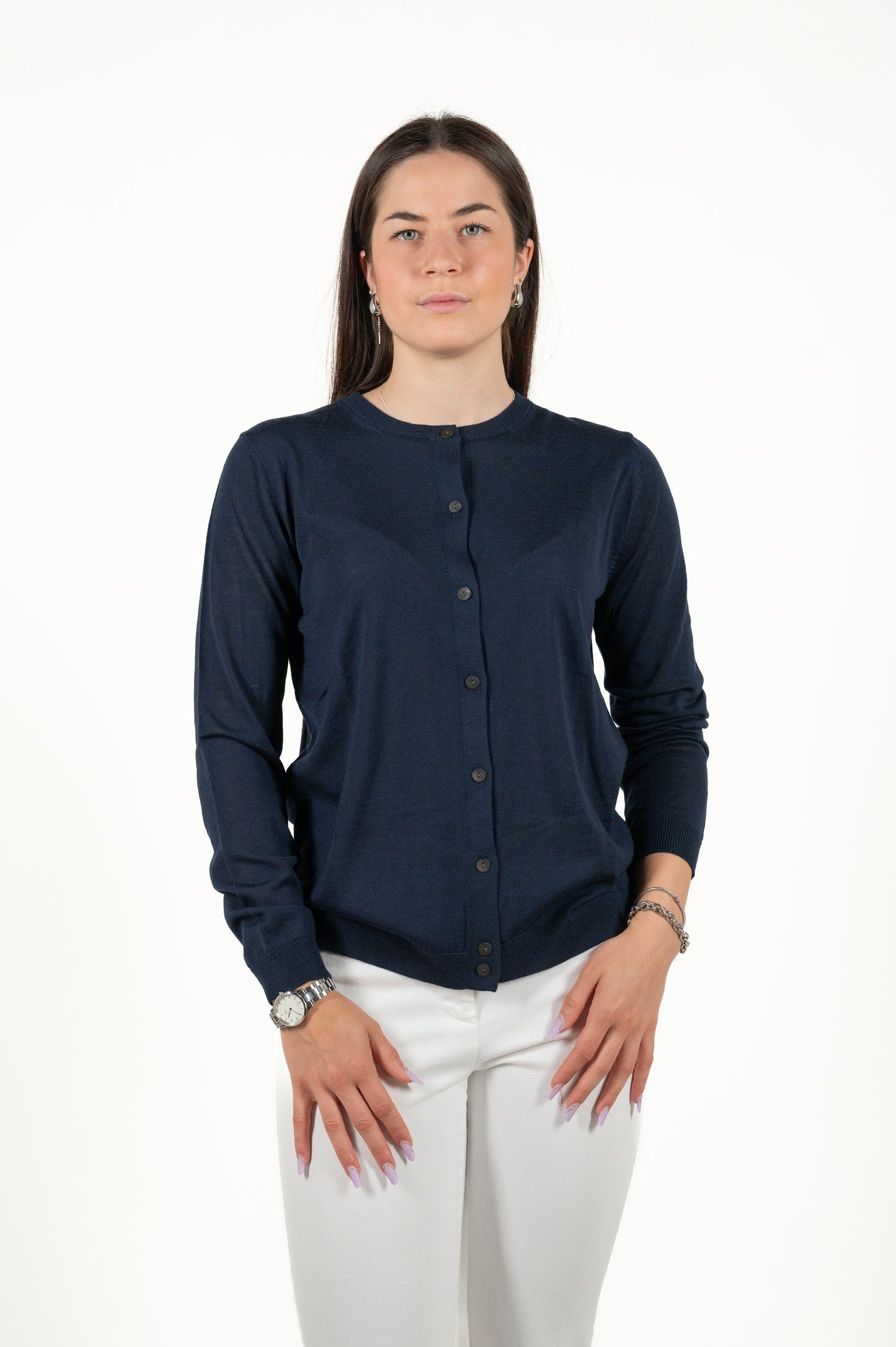 Cardigan lana