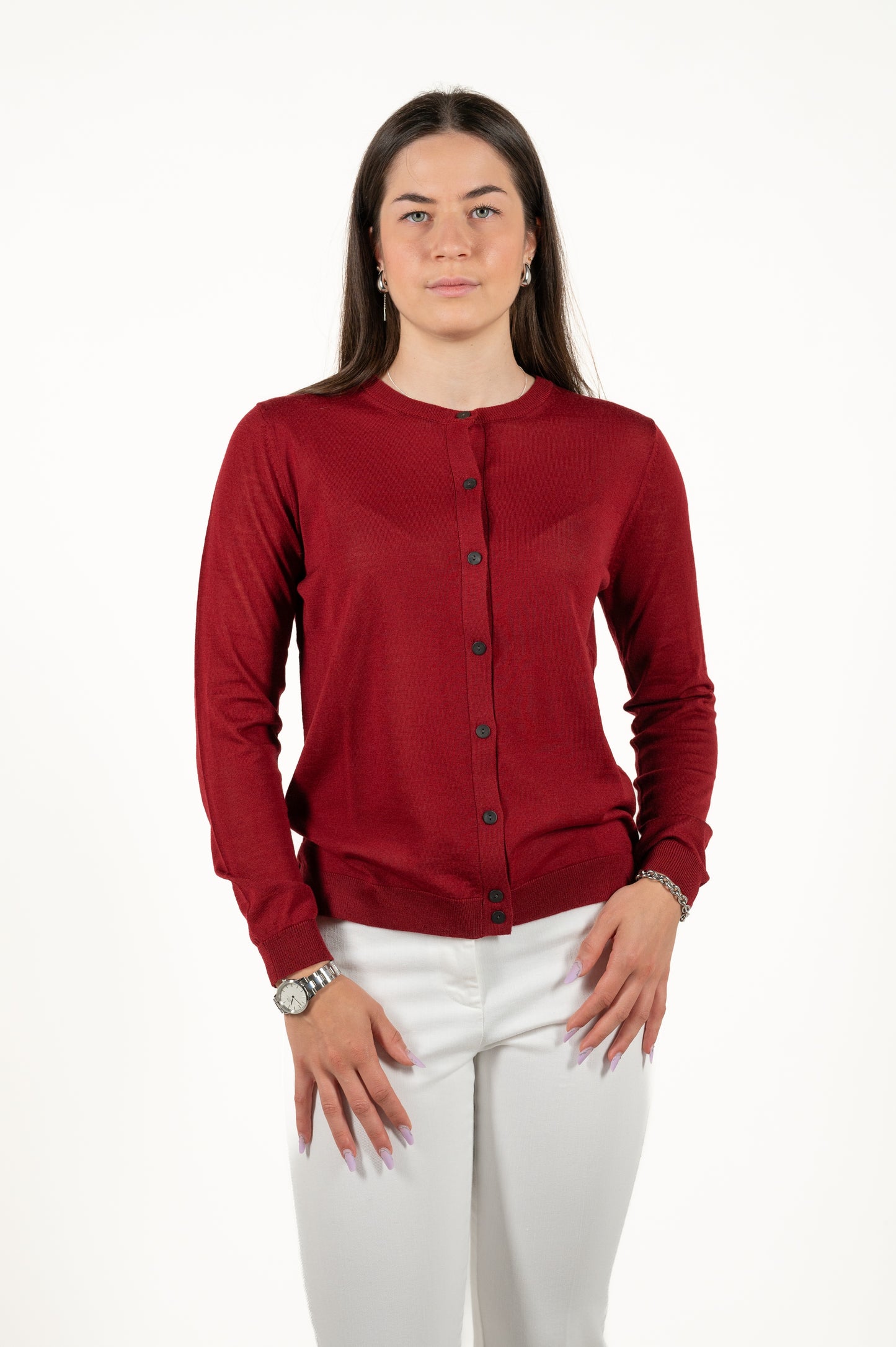 Cardigan lana