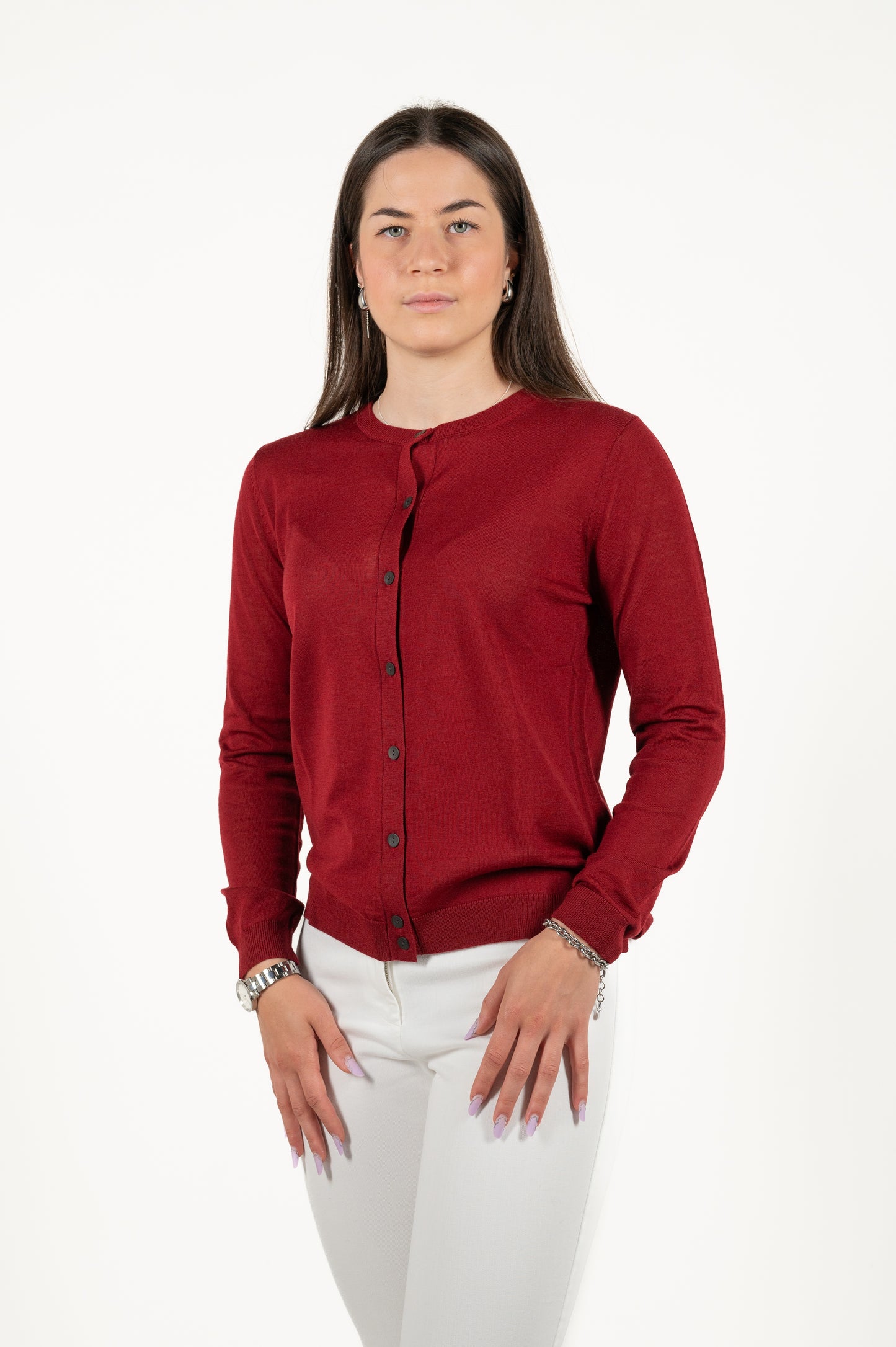 Cardigan lana