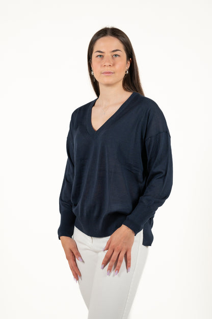 Maglia a manica lunga lana