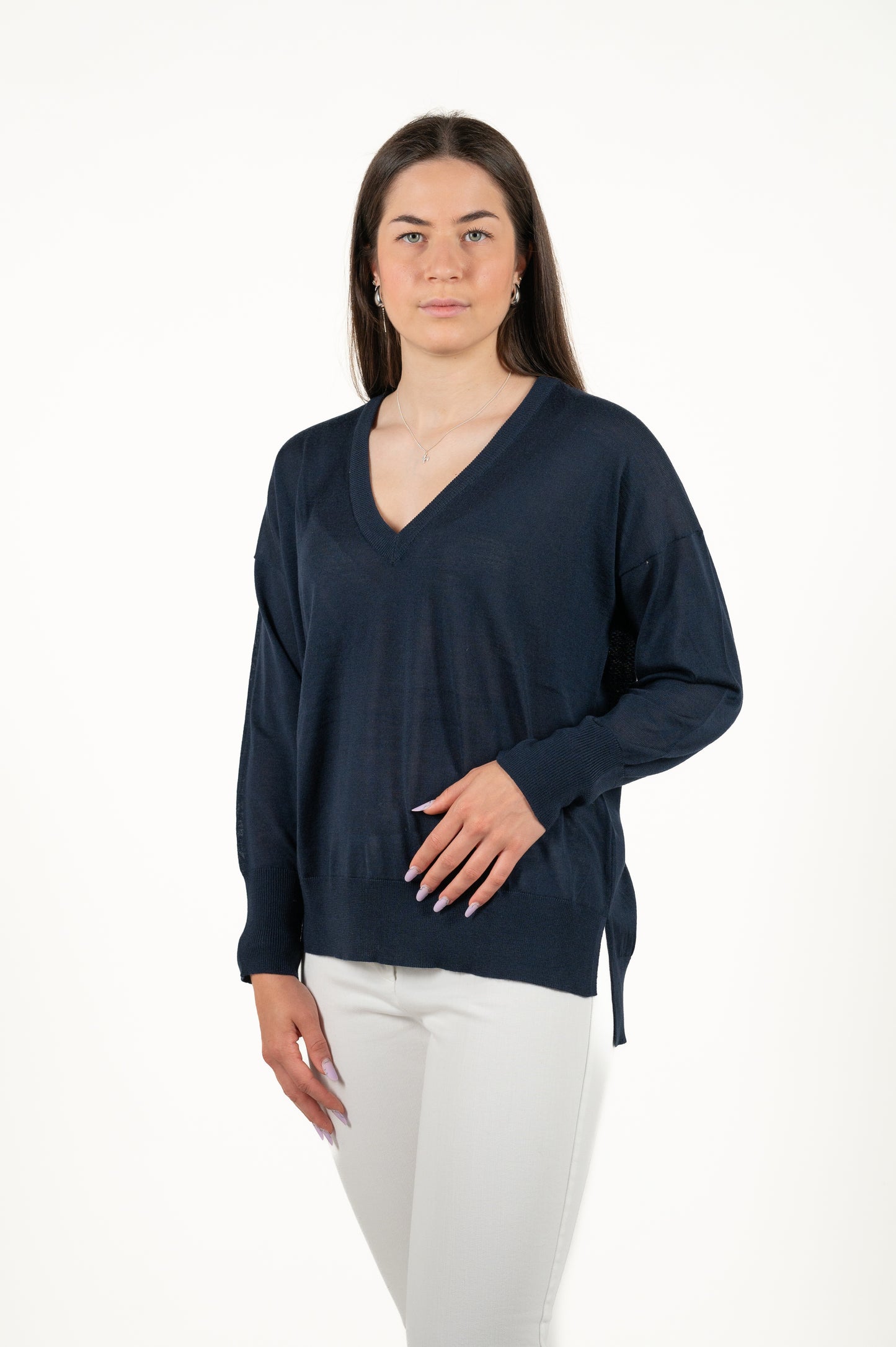 Maglia a manica lunga lana