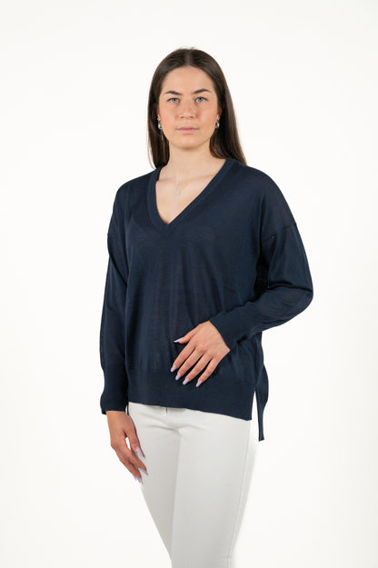 Maglia a manica lunga lana