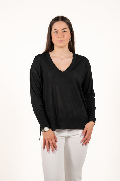 Maglia a manica lunga lana