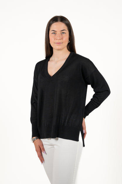 Maglia a manica lunga lana