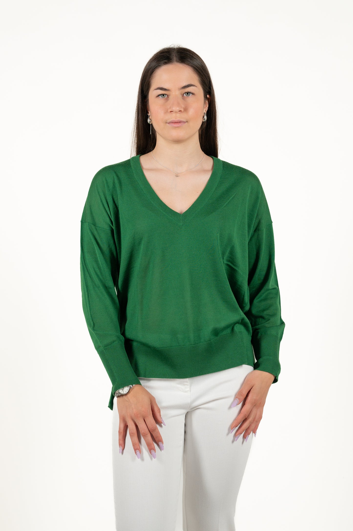 Maglia a manica lunga lana