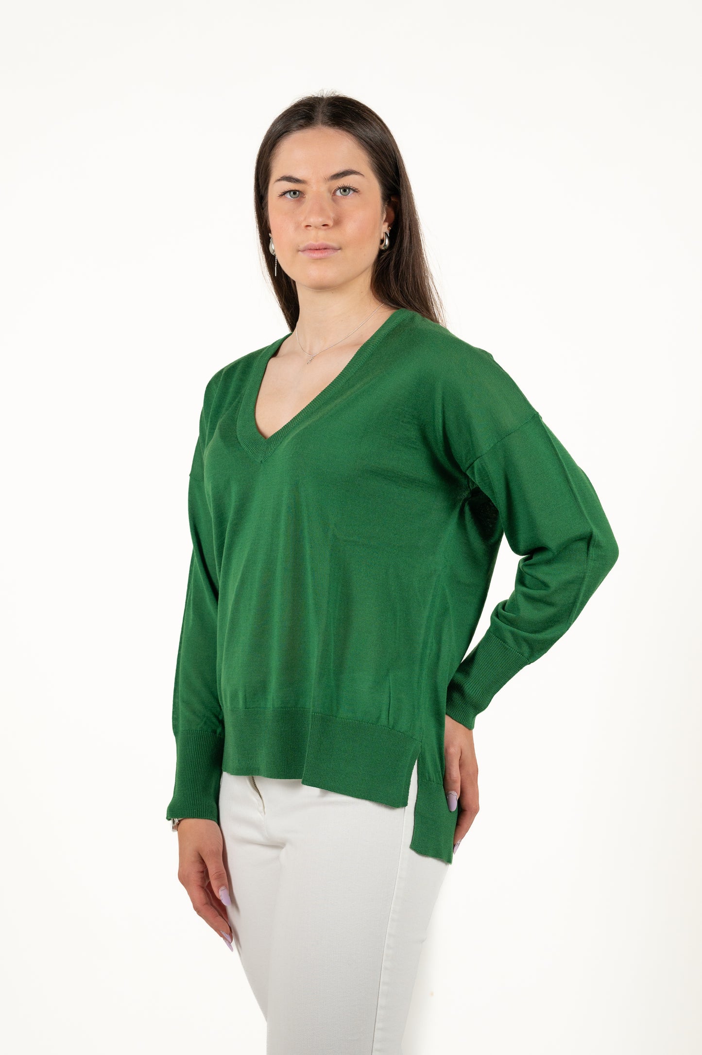 Maglia a manica lunga lana