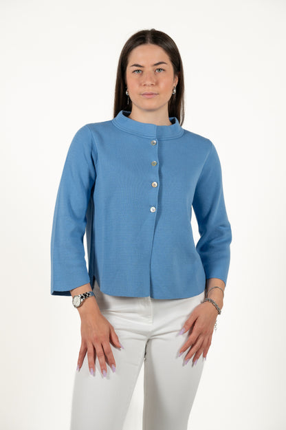 cardigan con bottoni cotone