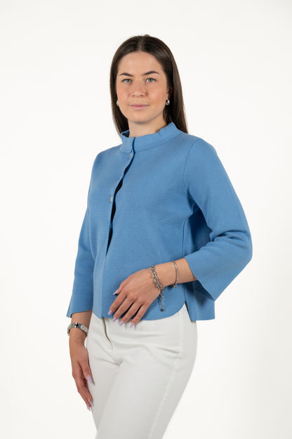 cardigan con bottoni cotone