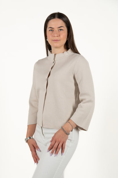 cardigan con bottoni cotone