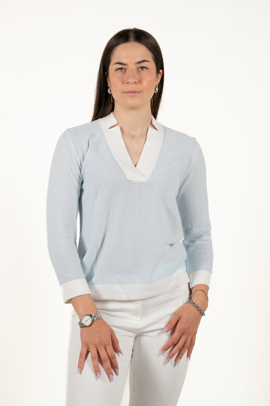 maglia scollo V