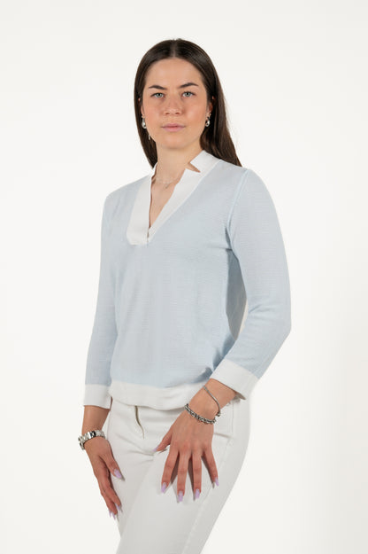 maglia scollo V