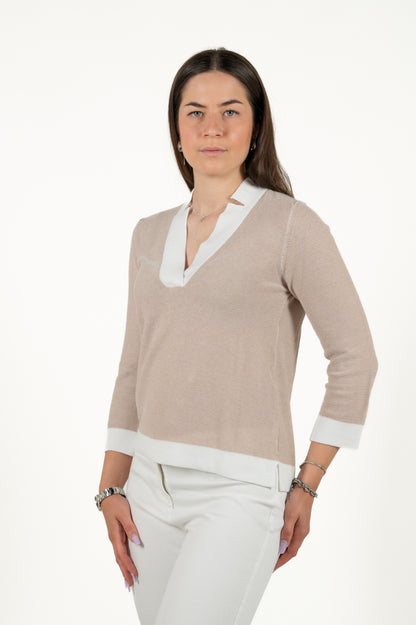 maglia scollo V