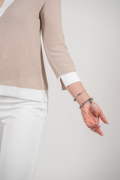maglia scollo V