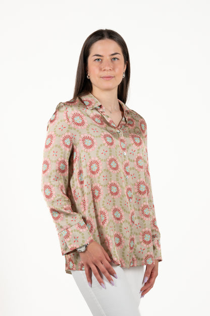 camicia fantasia viscosa