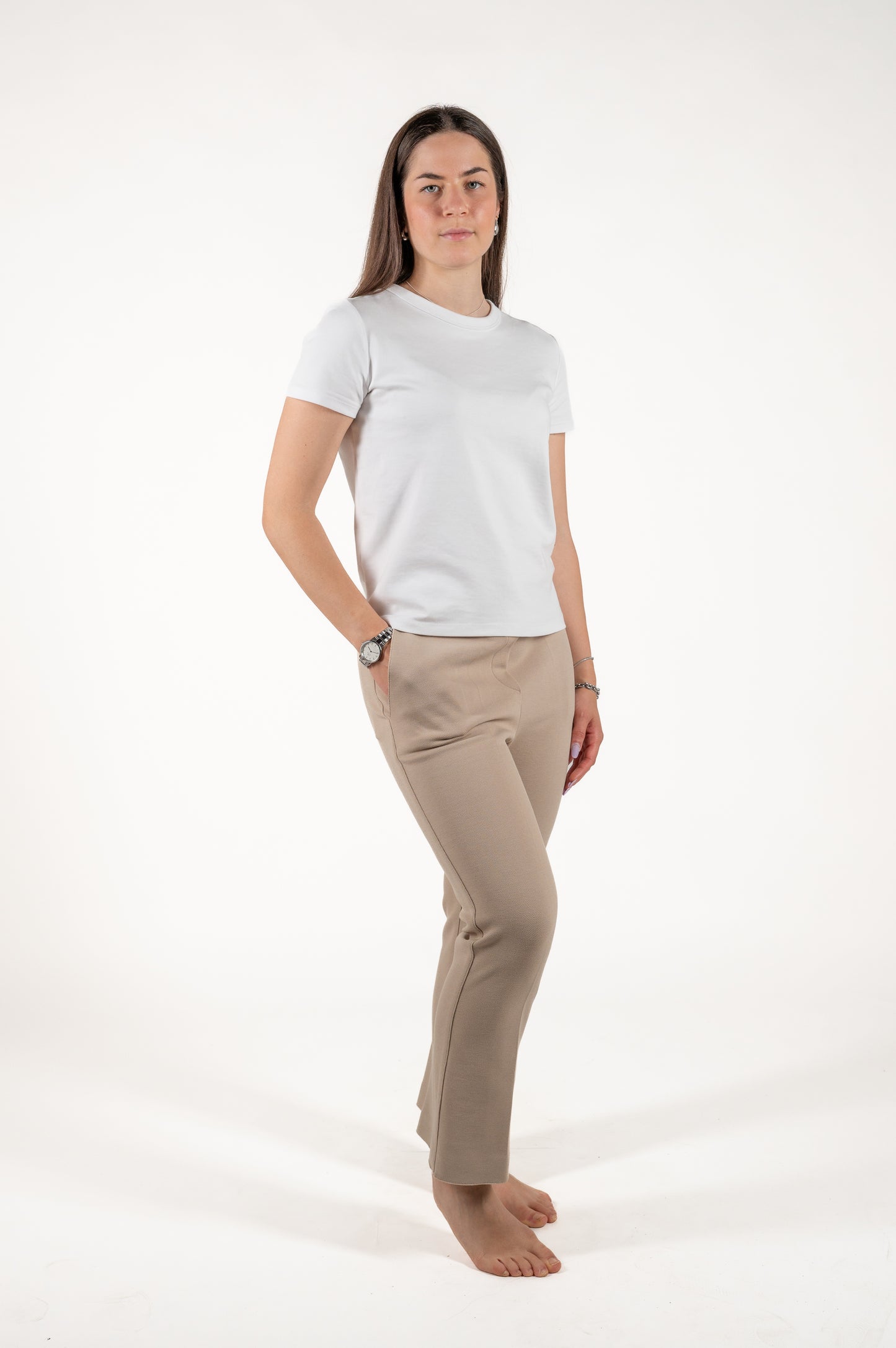 Pantalone  a trombetta cotone