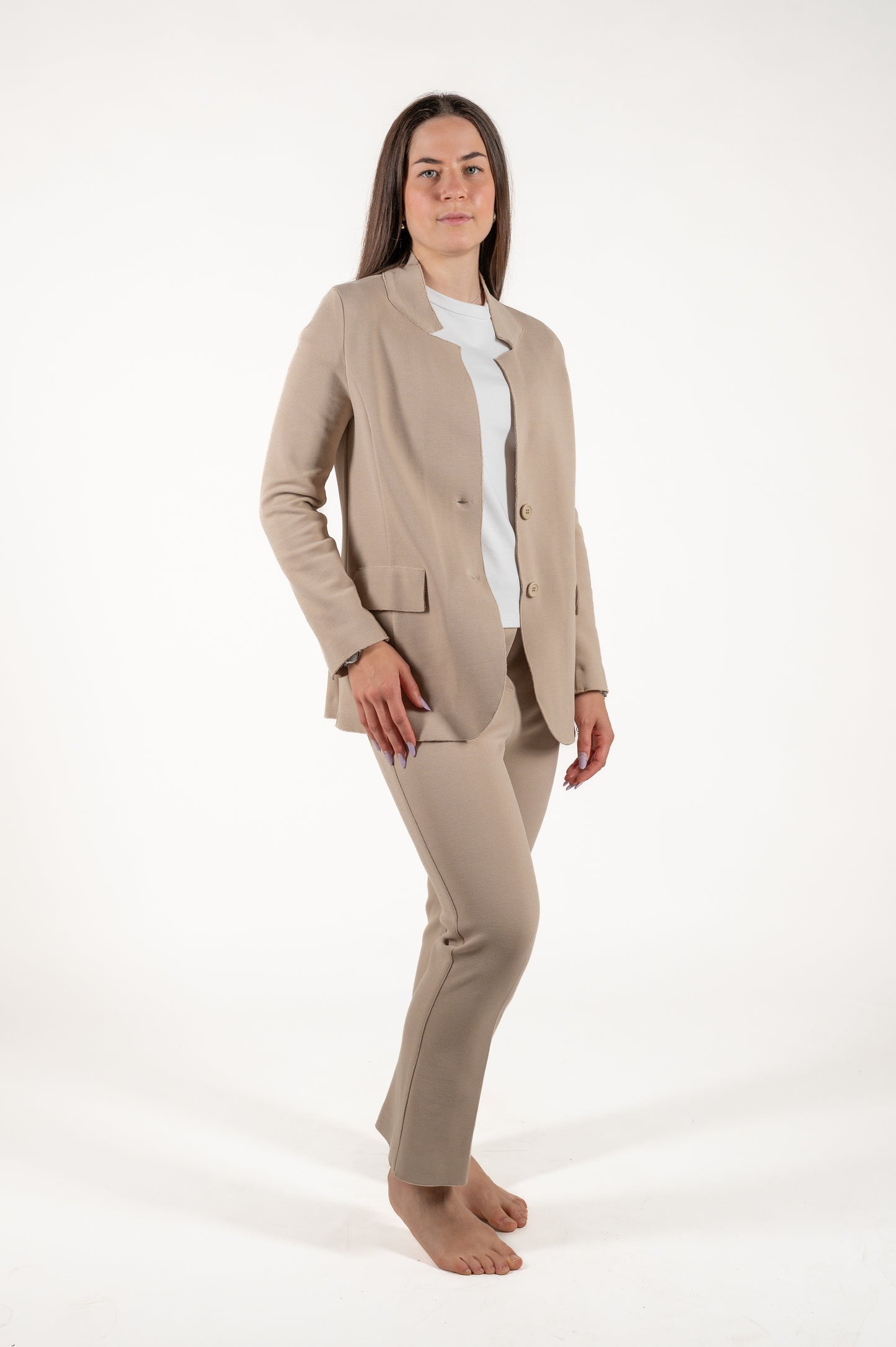giacca piquet cotone