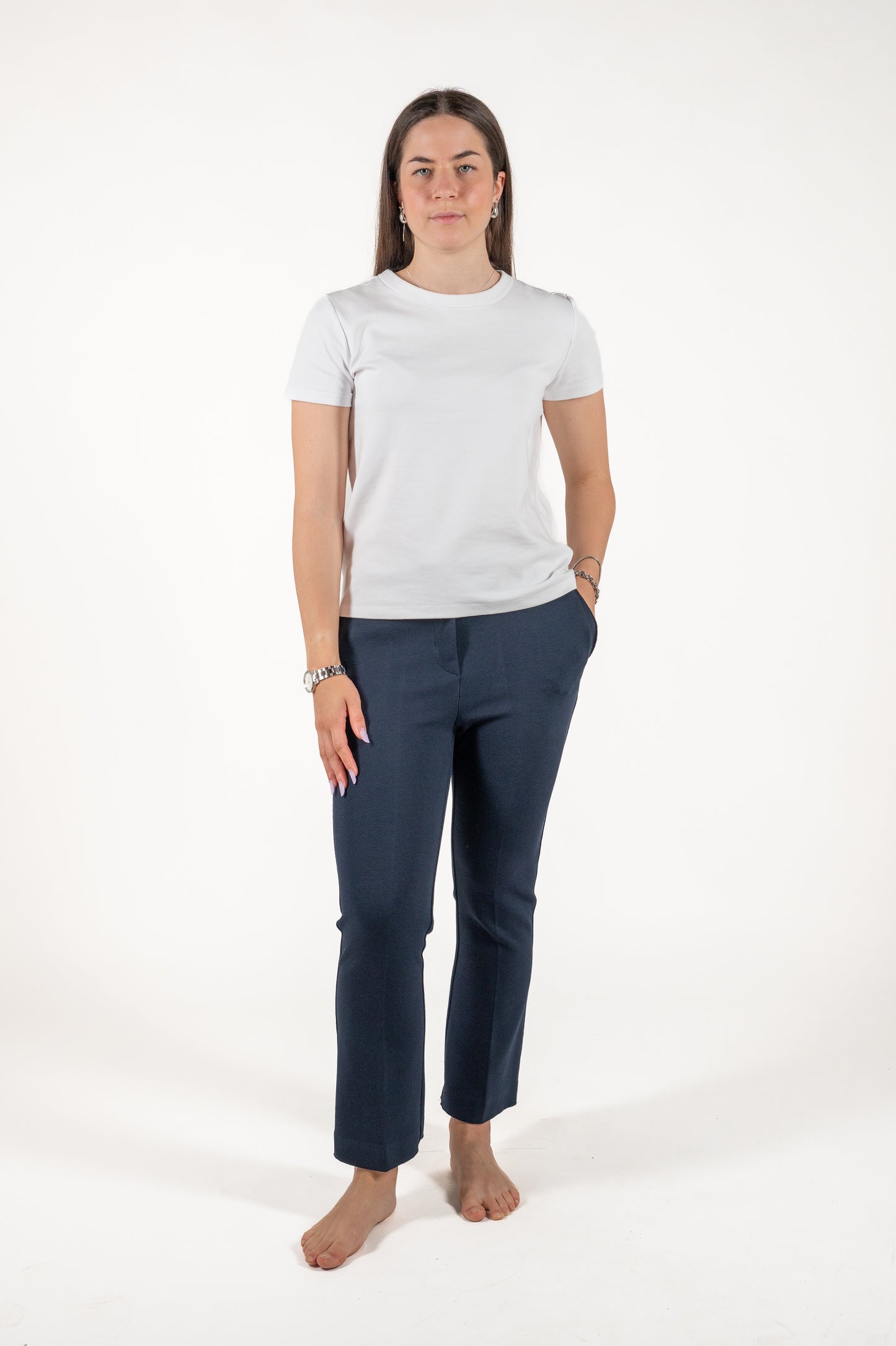 Pantalone  a trombetta cotone
