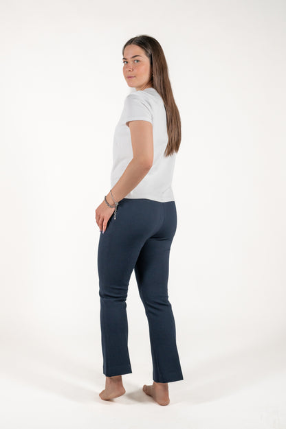 Pantalone  a trombetta cotone