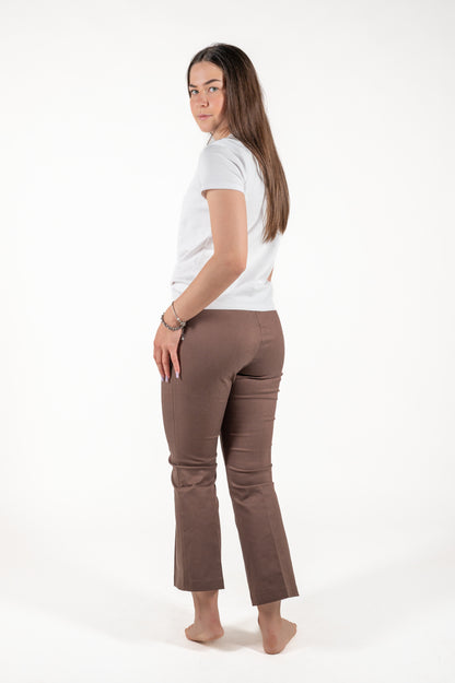 pantalone zampetta cotone