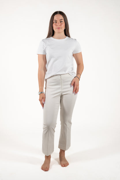 pantalone zampetta cotone