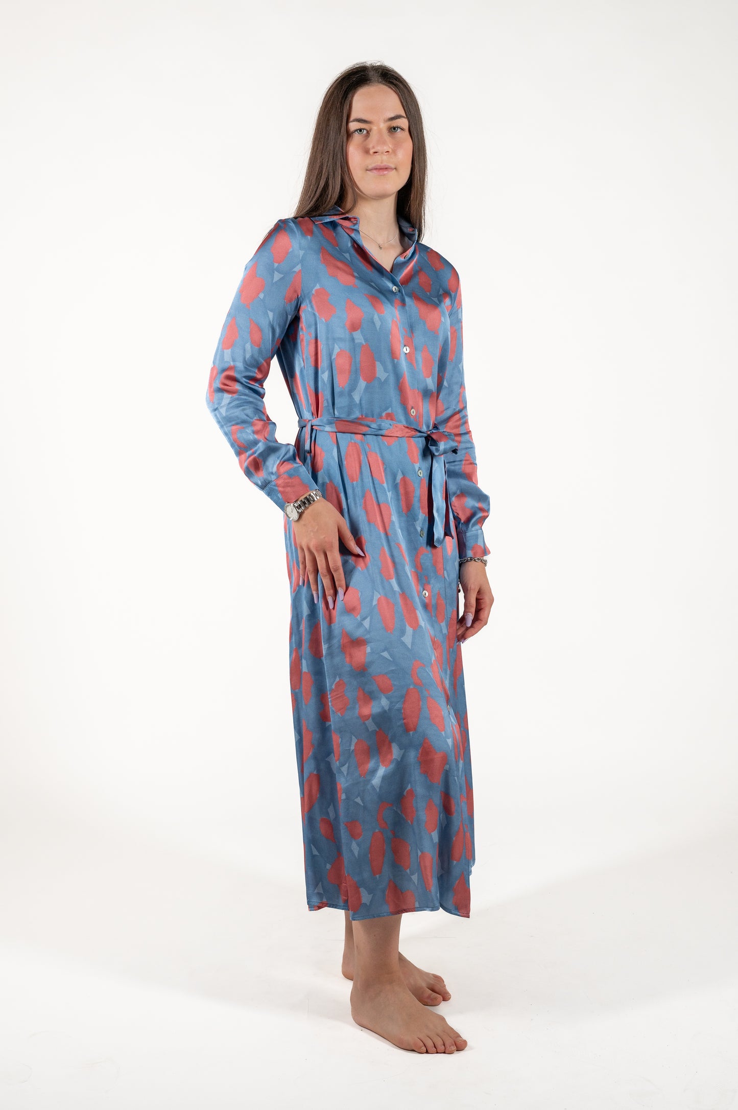 abito chemisier viscosa